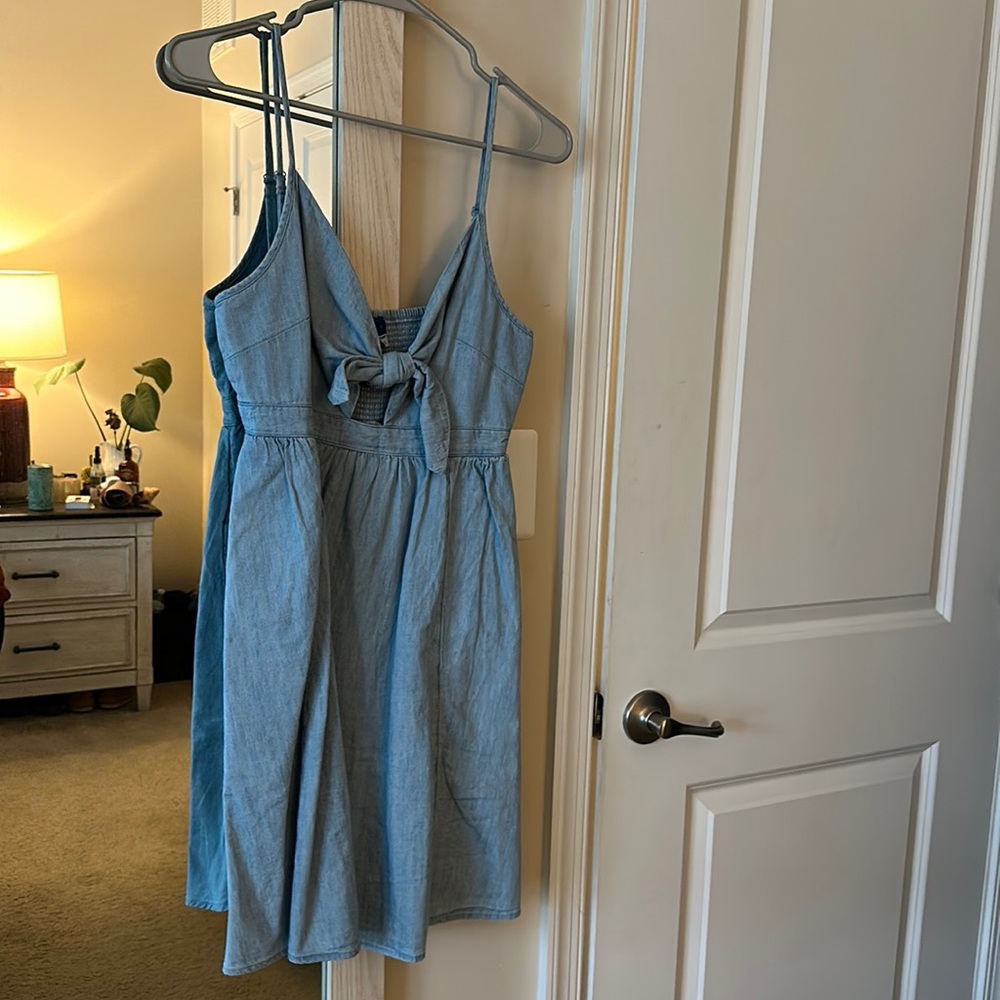 Light blue dress